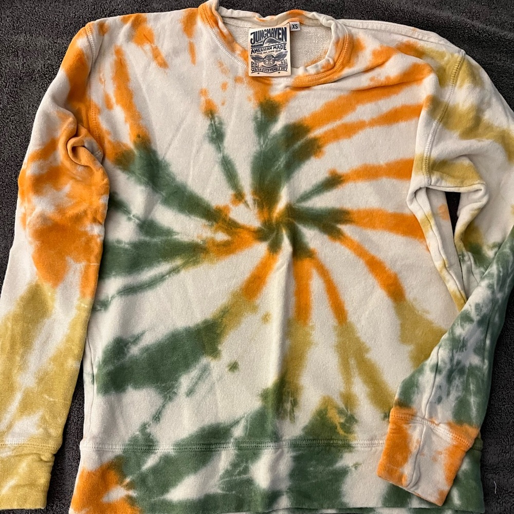 Jungmaven Tahoe tie-dye Sweatshirt